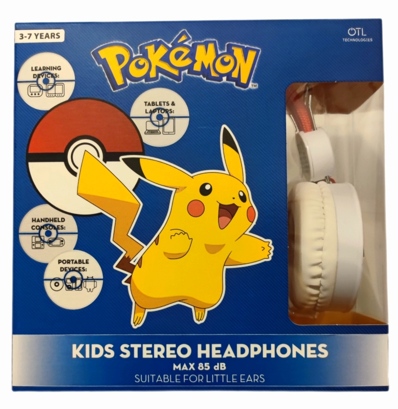 Pokemon Kopfhörer in der Farbe blau